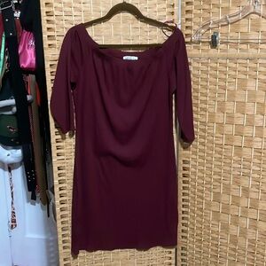 Burgundy Dress